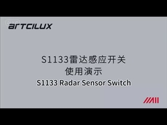 Radar Sensor Clapboard Partition Induction LED Switch Touch Handwave PIR Tủ đồ nội thất