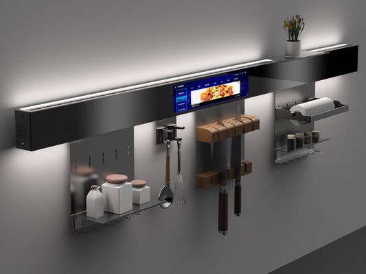 Nhà bếp LCD Sản phẩm chiếu sáng thông minh Khí / Khói nồng độ phát hiện cảnh báo